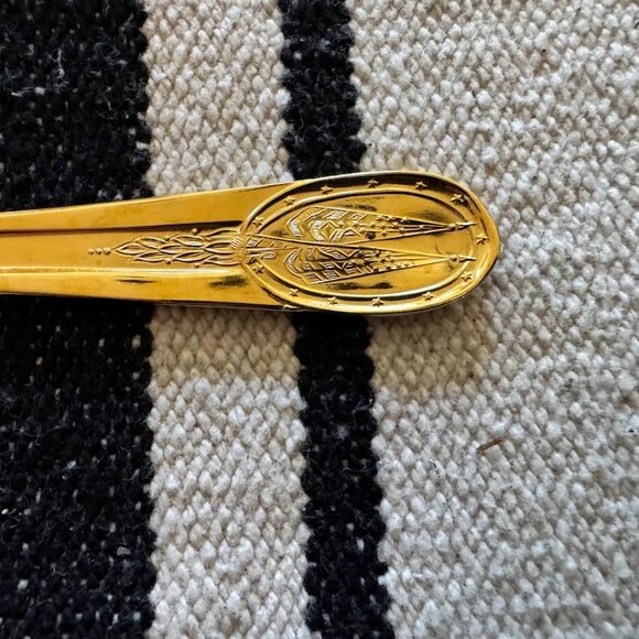 VINTAGE '89 John F. Kennedy FRIENDSHIP SOUVENIR SPOON Rogers 6" - Picture 6 of 7